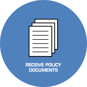 Receive policy documents